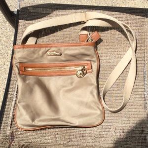 Michael Korea’s taupe crossbody